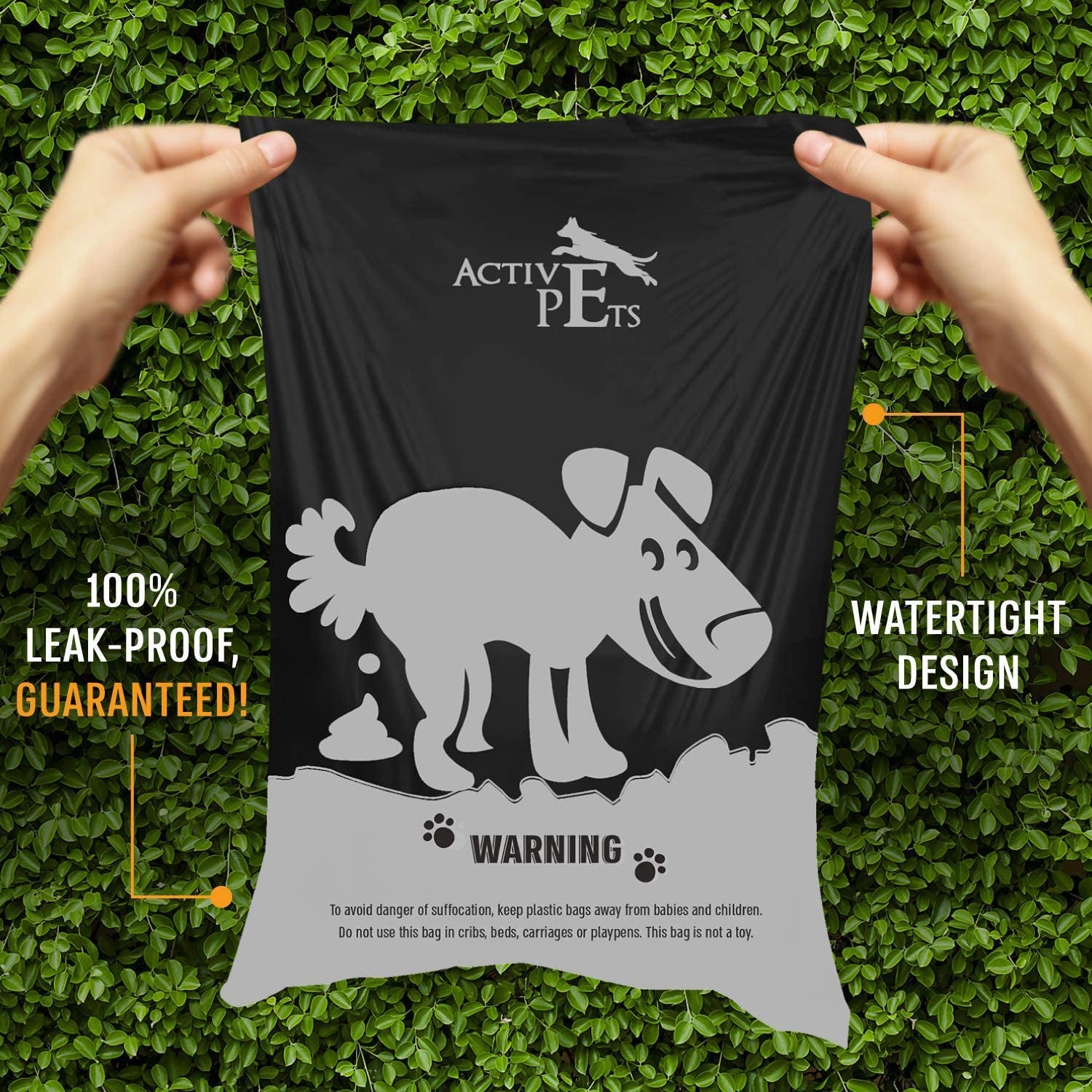 Premium Extra Thick Lavender-Scented Dog Waste Bags - Leak-Proof and Easy-Tear for Eco-Friendly Disposal