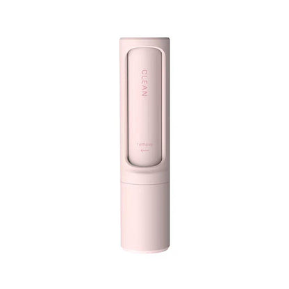 2-in-1 Portable Reusable Pet Hair Remover Brush and Lint Roller - Effective Self-Cleaning Tool for Cat and Dog Fur and Dust Removal