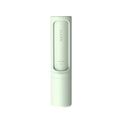 2-in-1 Portable Reusable Pet Hair Remover Brush and Lint Roller - Effective Self-Cleaning Tool for Cat and Dog Fur and Dust Removal