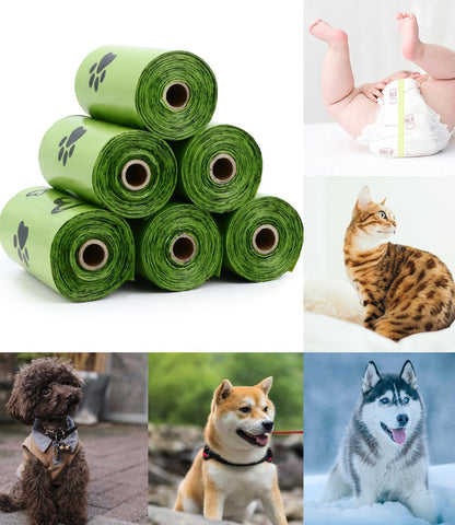 280 Count Dog Waste Bags: Extra Thick, Leakproof, Scented with Dispenser
