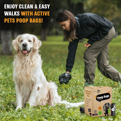 Premium Extra Thick Lavender-Scented Dog Waste Bags - Leak-Proof and Easy-Tear for Eco-Friendly Disposal